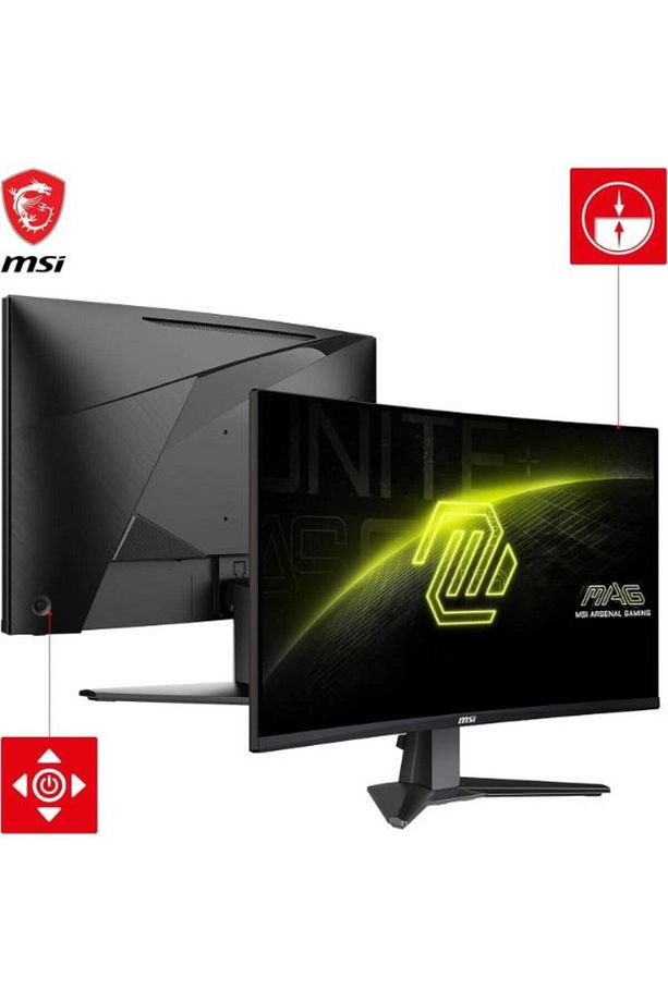 MAG 27C6F 27'' FHD CURVE RAPID VA 180HZ 1MS ADAPTIVE-SYNC GAMING MONITÖR - 5