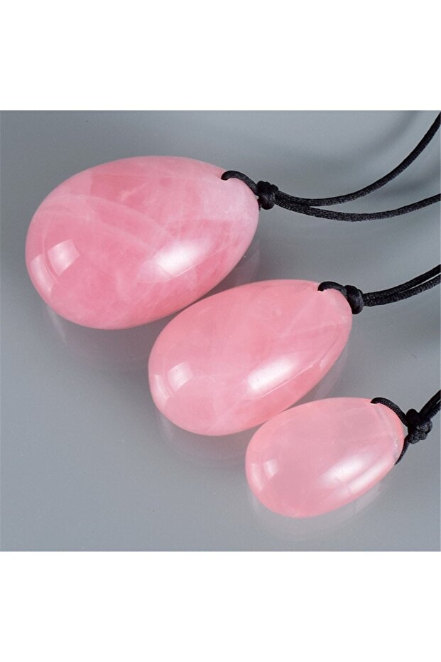 4'lü Kuvars Yoni Egg - 4