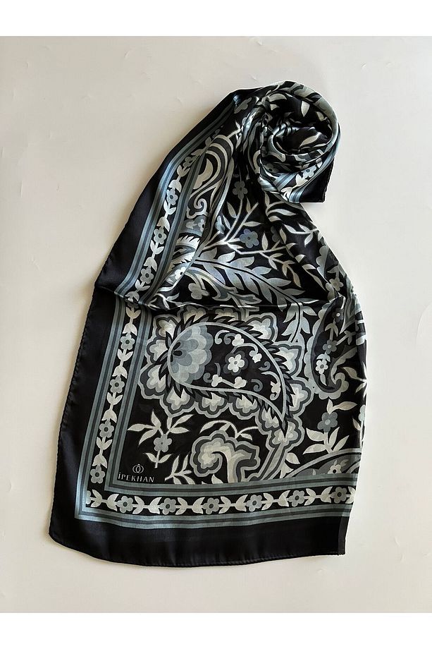 Çini Desen Vual İpek Şal - 4