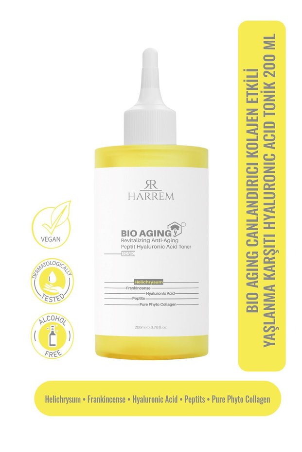 Bio Aging Revitalizing Collagen Effective Anti-Aging Hyaluronic Acid Tonic 200 ml