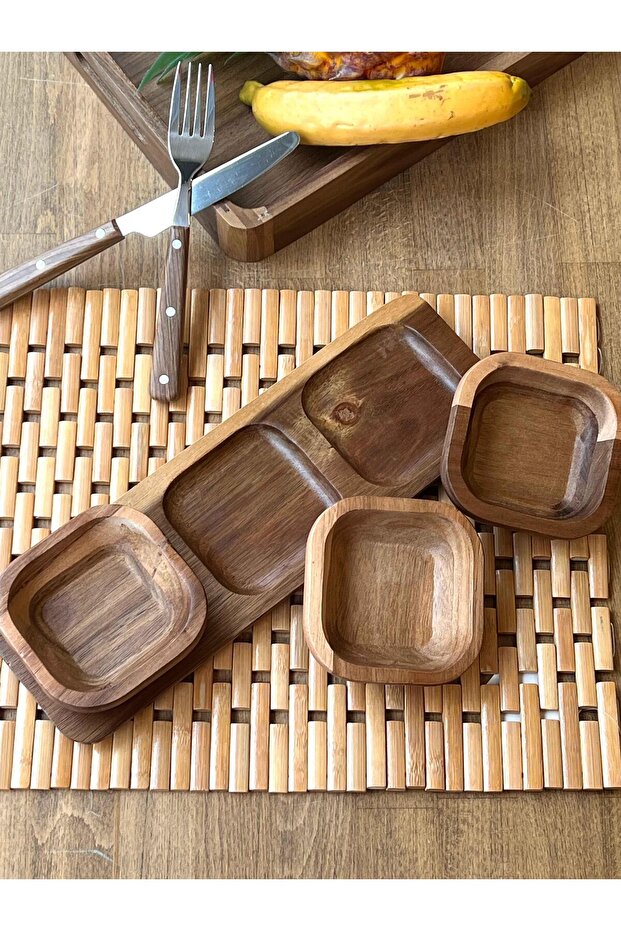 Akasya 4 Parça Sunum Set - 3