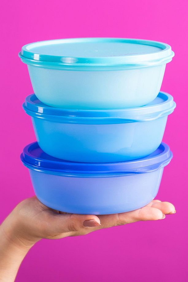 Üç Şekerpare 600 ml * 3 Lacivert Yeşil Mavi Renkler - 5