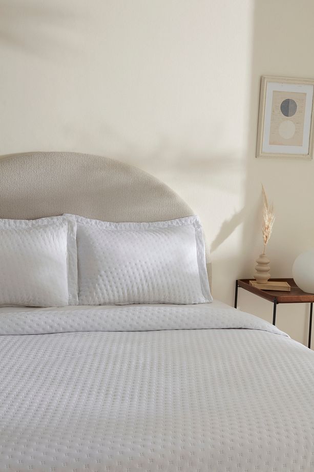 Breeze Soft Yatak Örtüsü Çift Kişilik Offwhite - 6