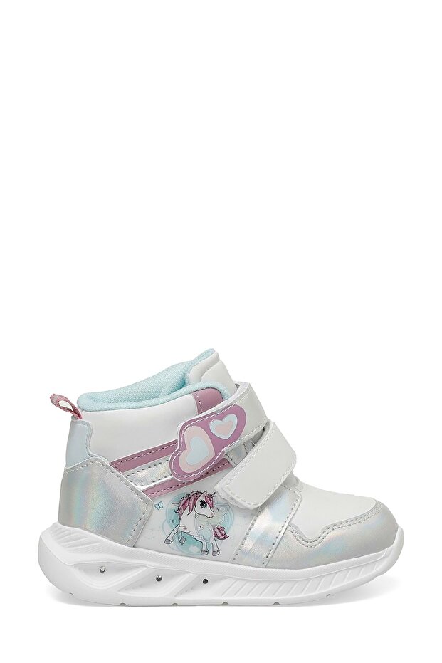 MANTE HI 3PR White Girls' High Sneakers