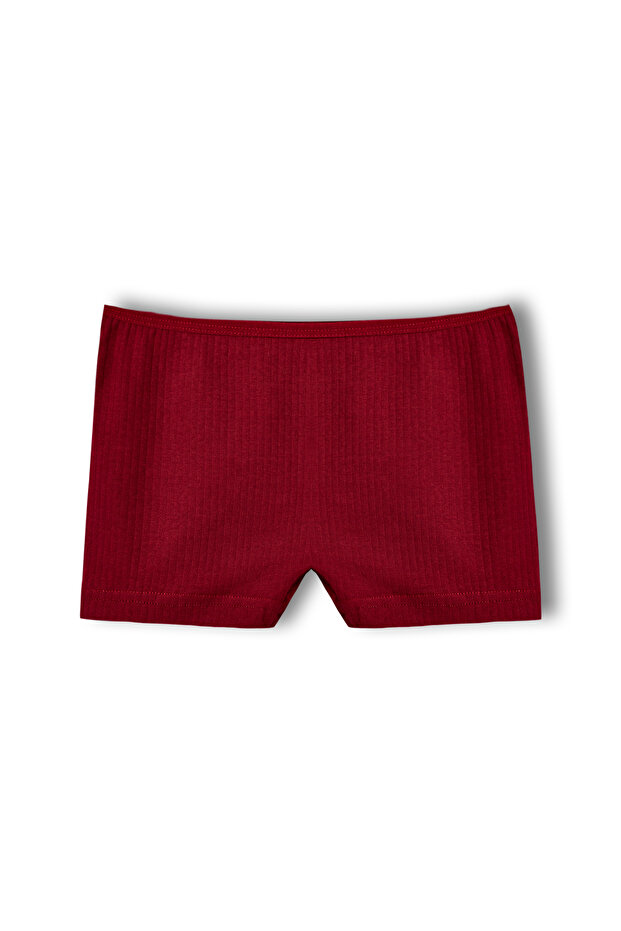 Cotton Corded Boxer Women's Panties
