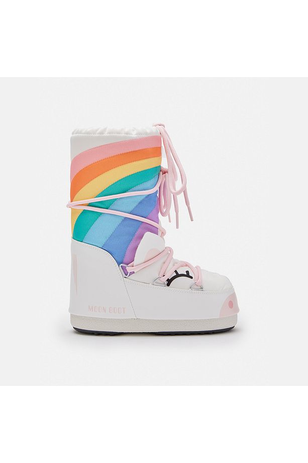 Kadın / Kız Bot (Kar) 80D3400270-AV20 Moon Boot Icon Unicorn White/Multicolor (23-26) - 1