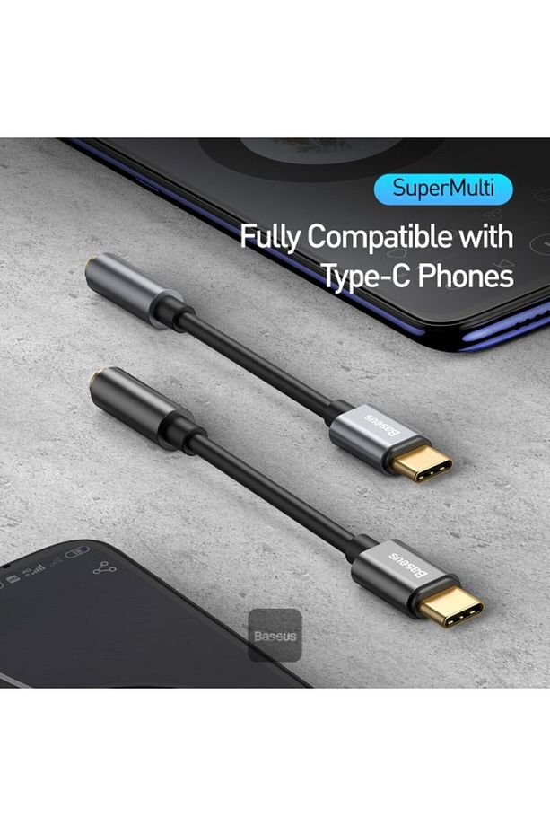 İphone 15 Ve 16 Tüm Serilere Uyumlu Type-c To 3.5mm Kulaklık Dönüştürücü Ses Adaptörü - 3