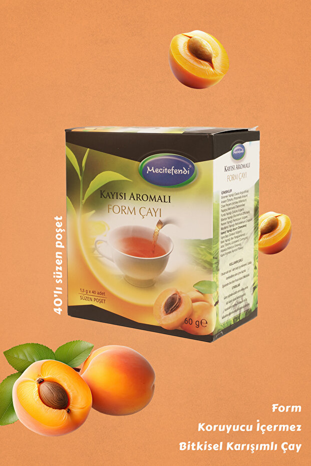 Kayısı Aromalı Form Çayı - 1