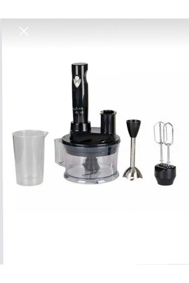 6076 Blender Set Plus Siyah - 1