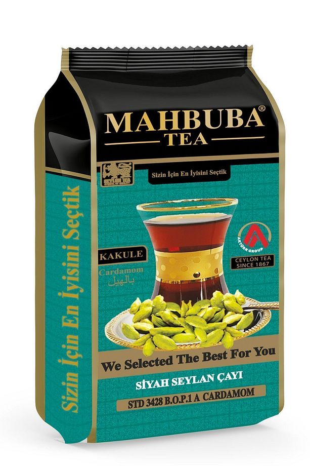 Std 3428 Kakule Cardamom Aromalı Ithal Seylan Sri Lanka Ceylon Kaçak Siyah Yaprak Çayı 200gr - 1