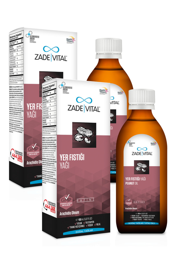 YER FISTIĞI YAĞI 150 ml (Bakır, manganez, demir, fosfor, magnezyum) 2 ŞİŞE - 1