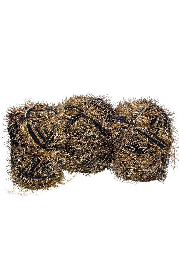 Simli Lacivert Pamuklu Çanta Hobi Örgü İpi 50 gr (1 adet) - 1
