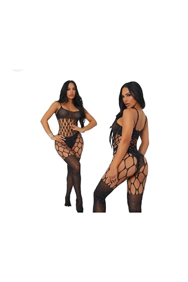 VÜCUT ÇORABI MİNİ TAŞLI - 3