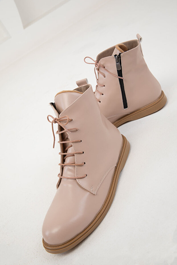 Női csizmák és csizmák 20093 - bőrszín - 4