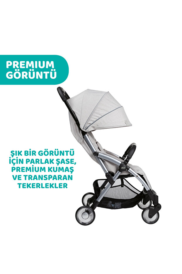 Goody Plus Bebek Arabası Grey Mıst - 9