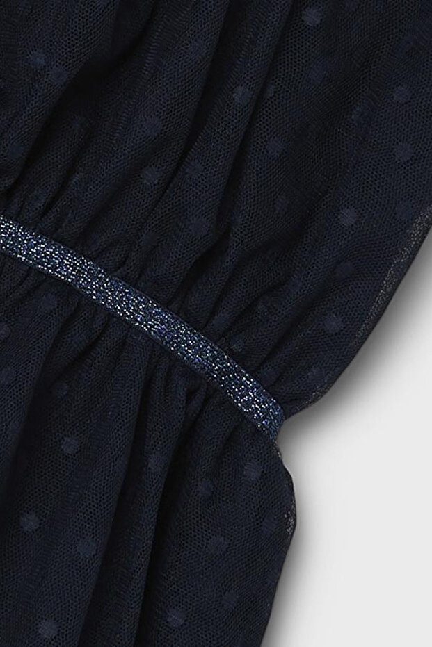 Mädchenkleid Dunkelblau - 9