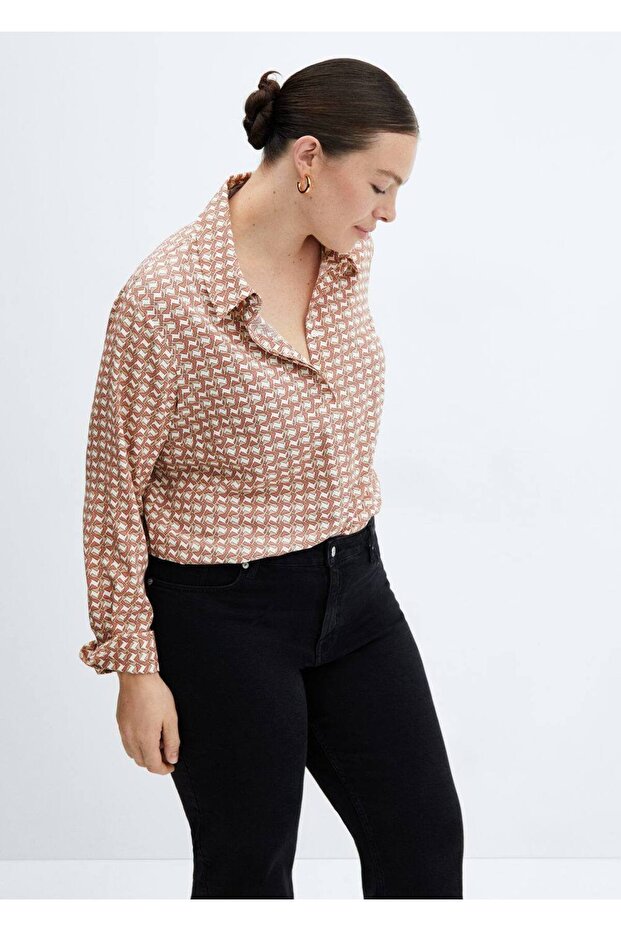 Normal Dökümlü Gömlek - 6