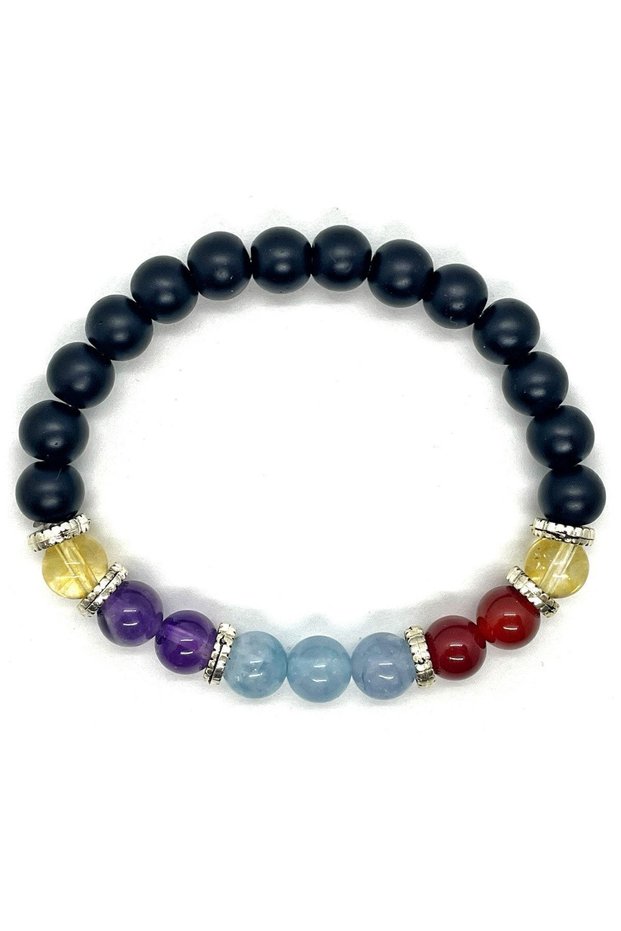Natural Stone - Lion Zodiac Sign Bracelet - Natural Stone Bracelet - Unisex