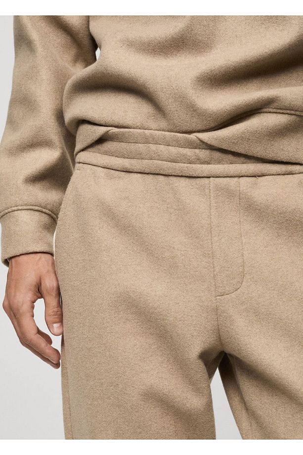 Flanel ipli Jogger pantolon - 5