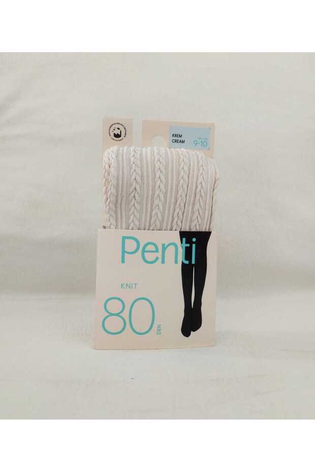 Cream Color Girl's Pantyhose