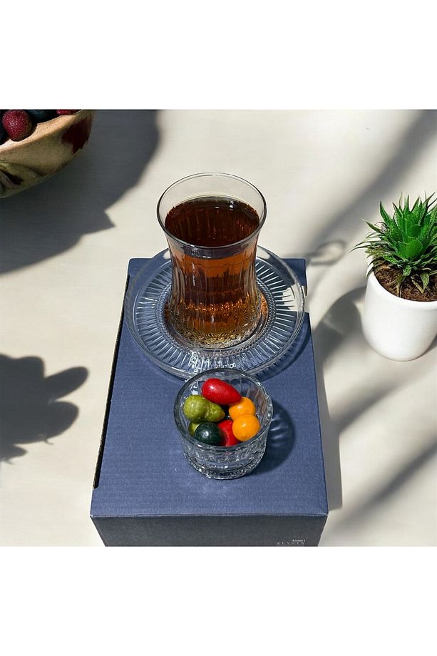 Paşabahçe Elysia 18 Prç Çay Seti Mükemmel Kalite - 3