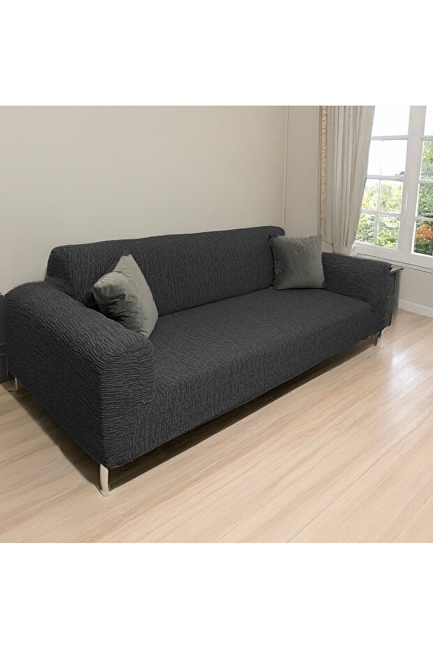 Sofa Cover Quality Jacquard Fabric Sofa Bed Cover Washable 3-Seater