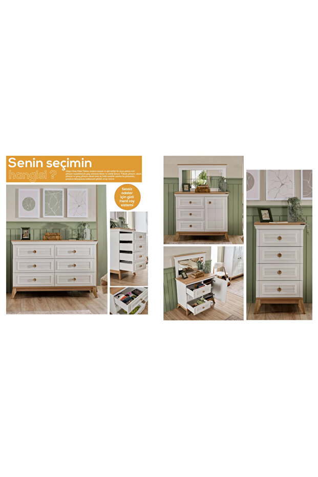 Alegra Kapaklı Şifonyer - 6