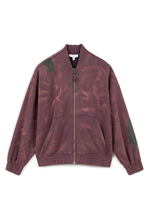 BATİK DESEN SWEATSHIRT - 3