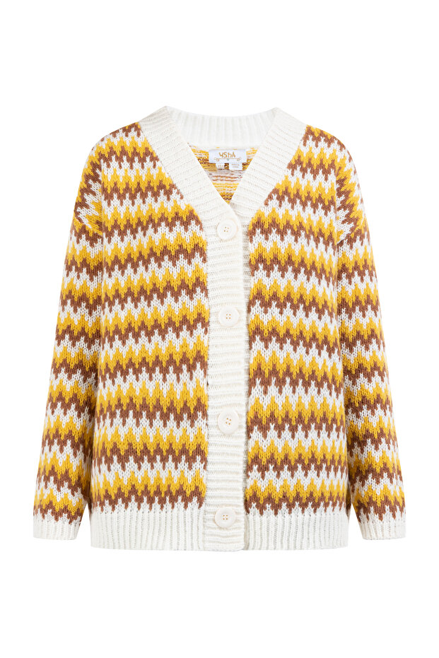 Strickjacke mit Knöpfen - 2