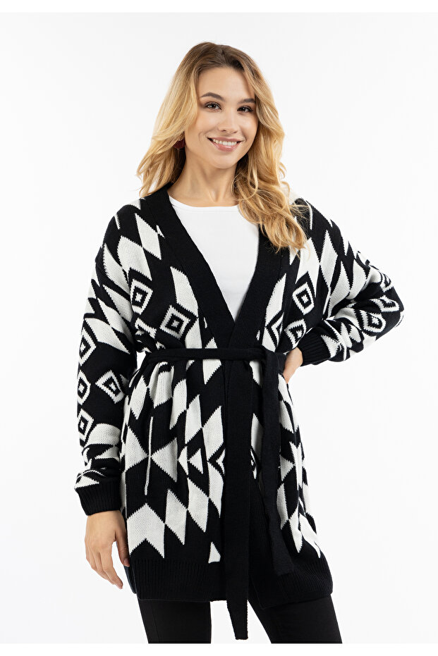 Offener Strick Cardigan - 3