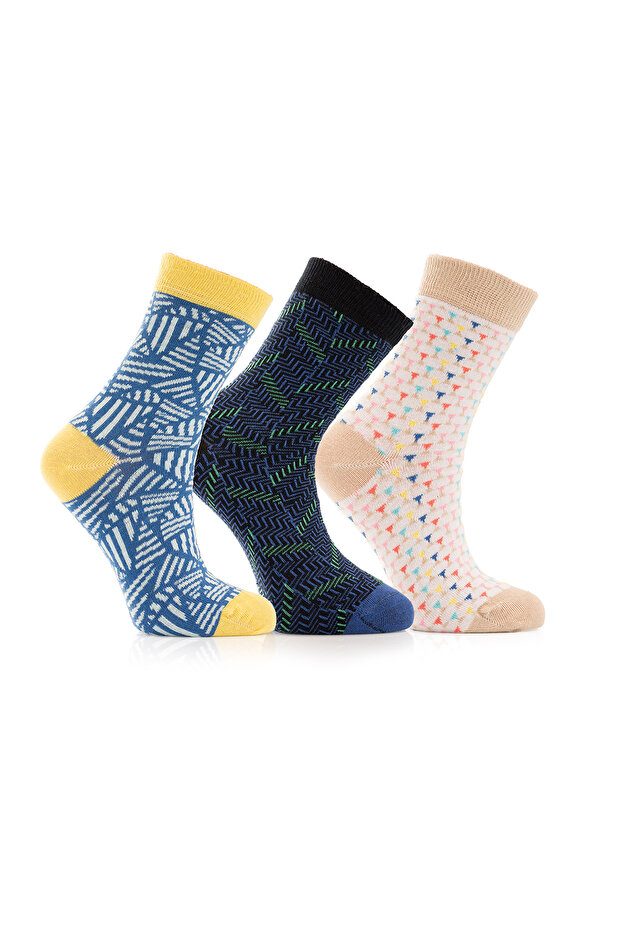 3lü Soket Çorap - 1