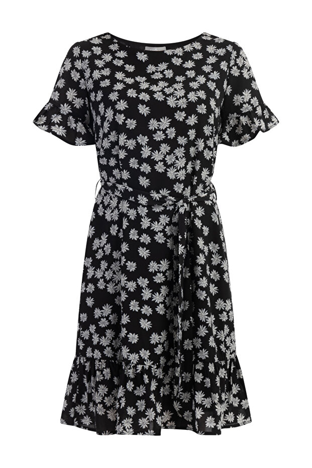 Midikleid mit Rüschen - 2