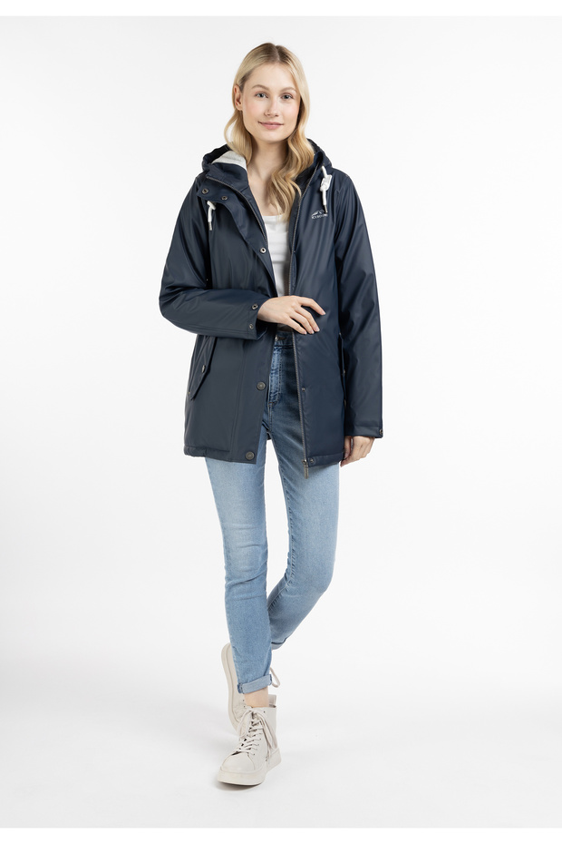 Padded rain jacket - 1