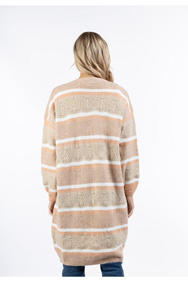 Strick Long Cardigan - 4