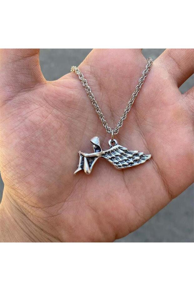 قلادة سلسلة الملاك لا تسقط