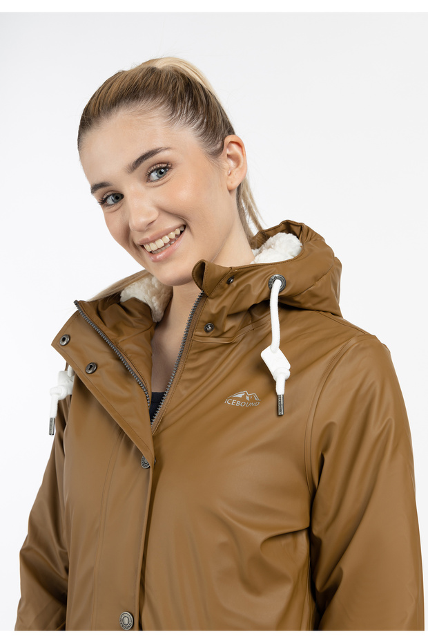 Regenjacke mit Teddyfutter - 5