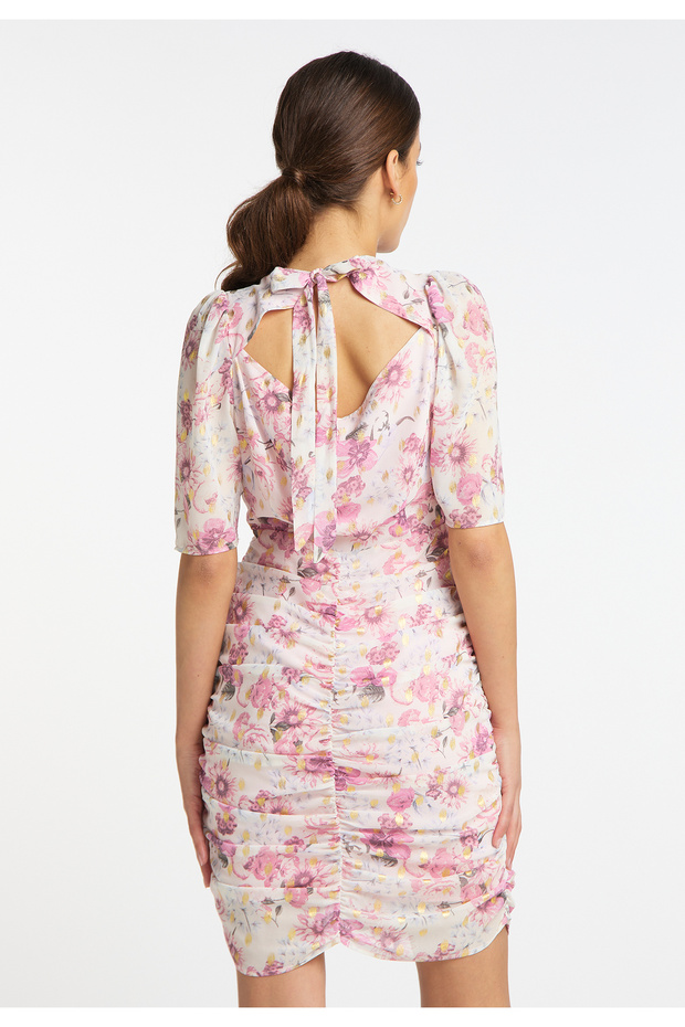 Drapiertes Kleid - 4