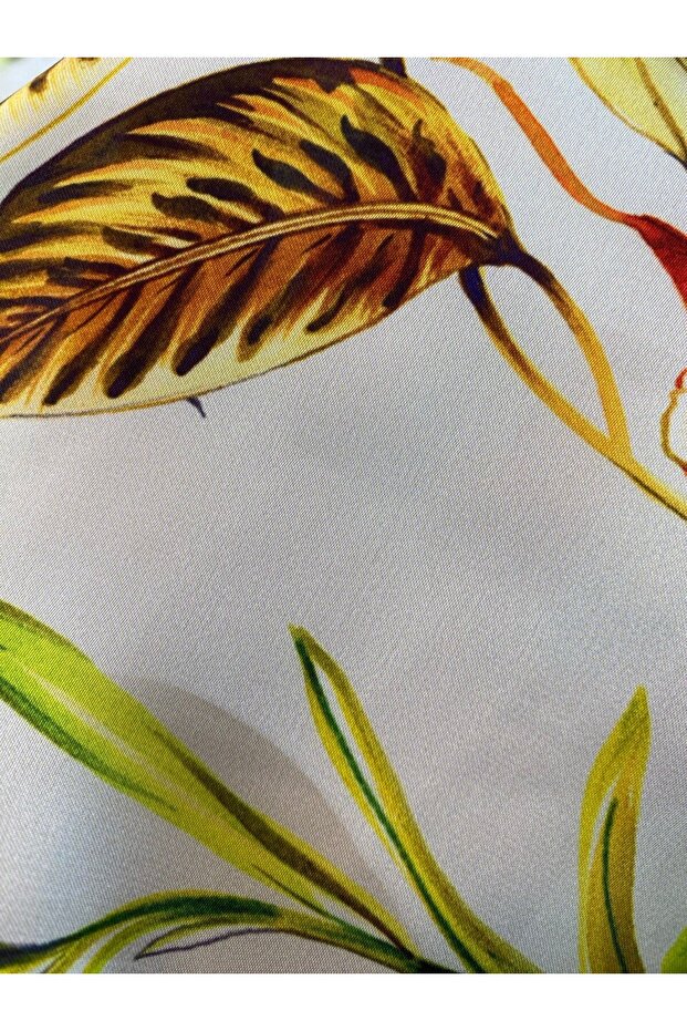 ŞİFON saten desenli - 4