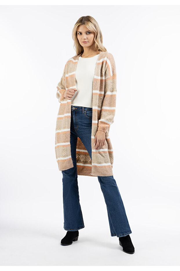 Strick Long Cardigan - 1