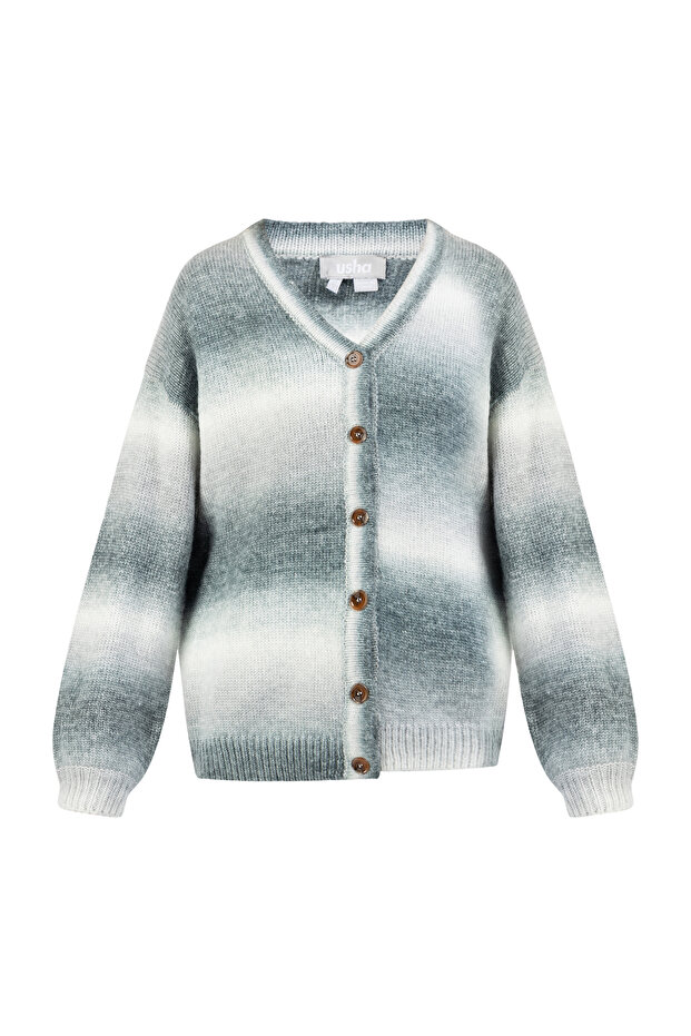 Strickjacke mit Knöpfen - 2