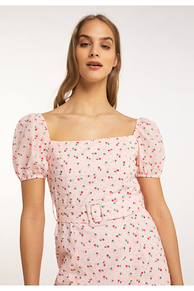 Minikleid kurzarm - 5