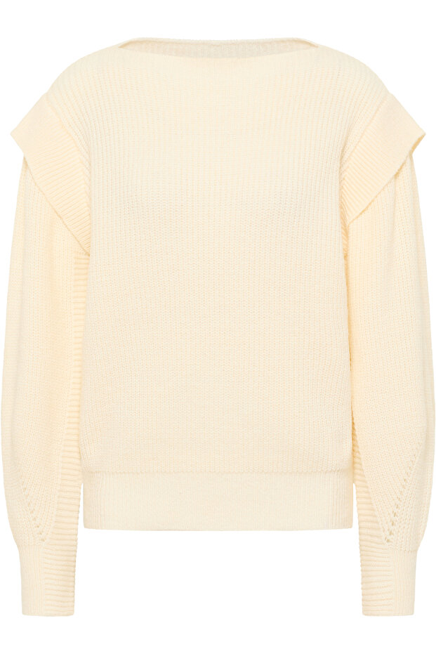 Grobstrick Pullover - 2
