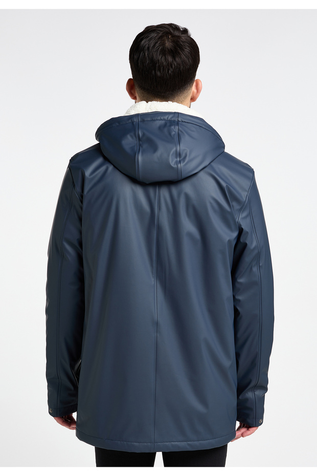 Regenjacke mit Teddyfutter - 4