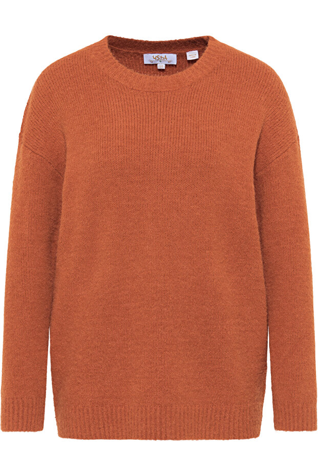 Rundhalspullover - 2