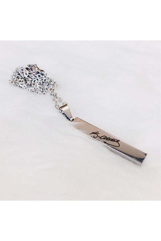 Mustafa Kemal Ataturk Signature Rod Necklaces