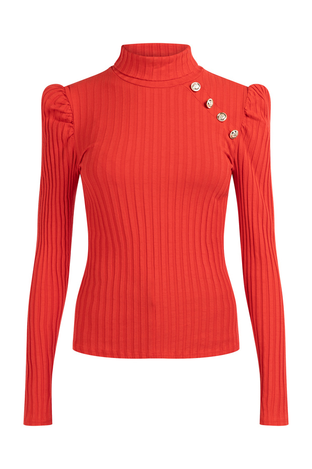 Rippstrick Pullover - 2