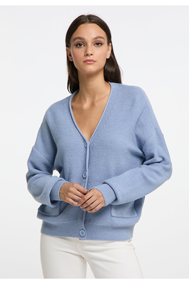 Strickjacke mit Knöpfen - 3