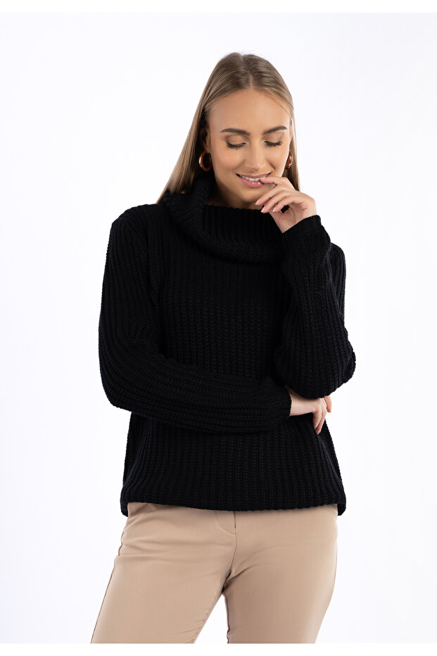 Pullover mit Rollkragen - 3