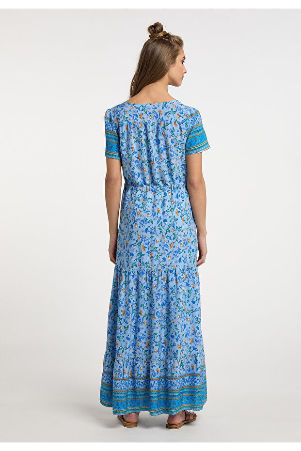Maxikleid mit Blumenprint - 2