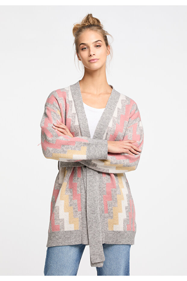 Offener Strickcardigan - 3